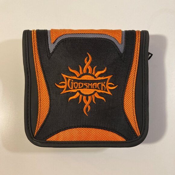 Vintage GODSMACK Band Logo 24 CD Zip Case Wallet Holder Bio World Merchandising - Picture 3 of 5